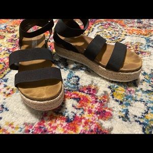 Steve Madden platform Espadrille sandals